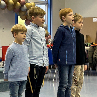 Pěvecké vystoupení pro Českomoravský odborový svaz pedagogických pracovníků