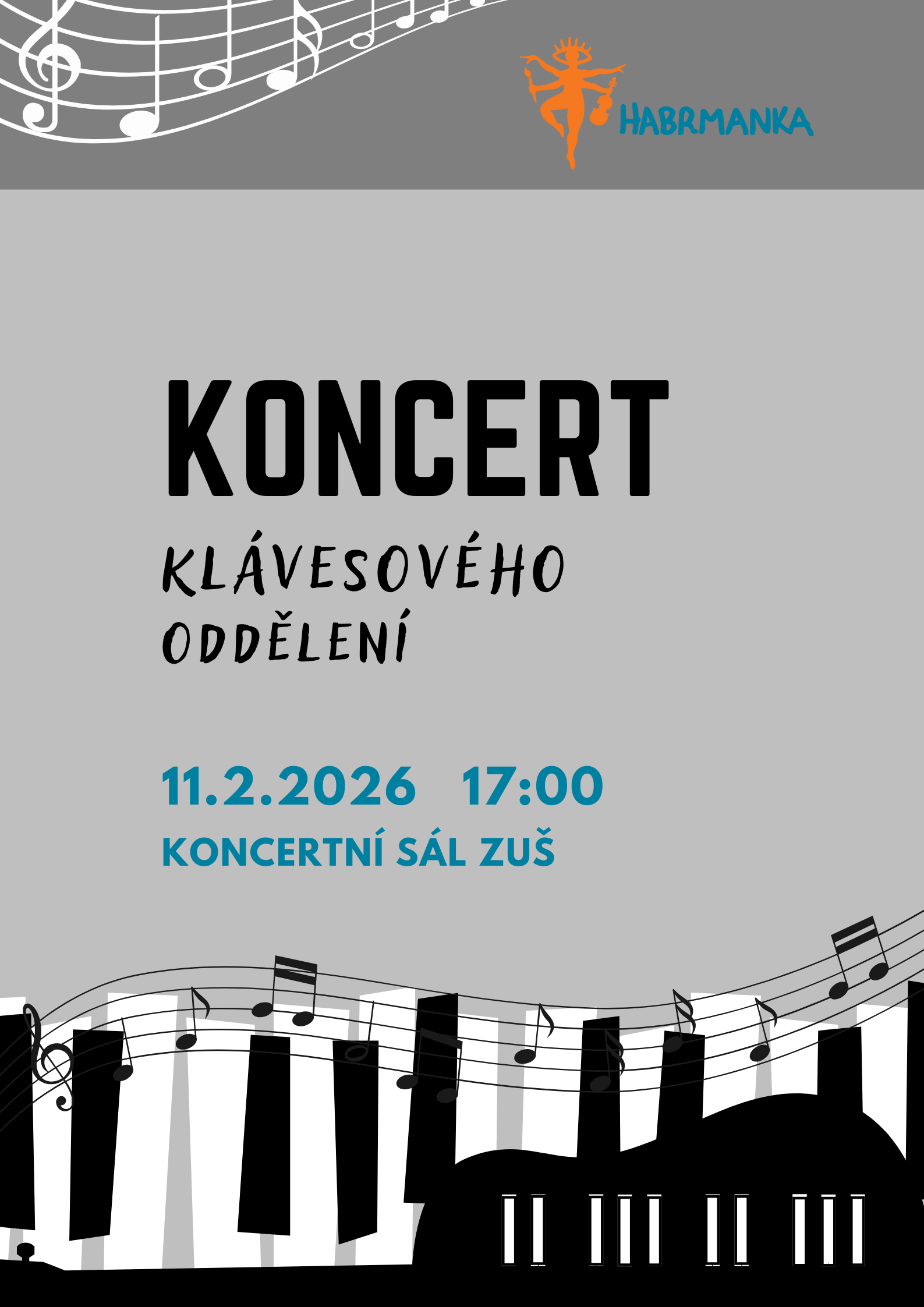 Koncert klávesového oddělení