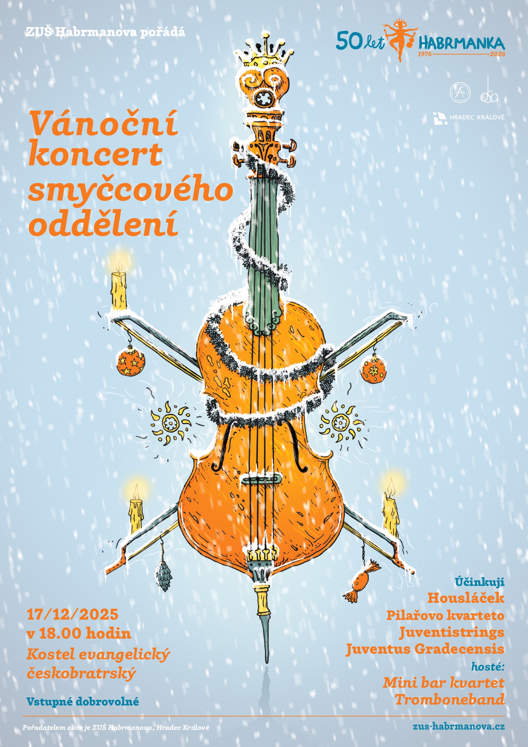 Vánoční koncert smyčcového oddělení